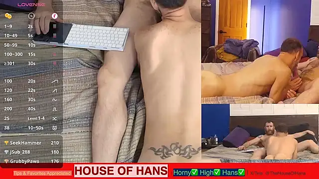 HouseOfHans online show from February 10, 2026, 8:41 pm
