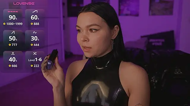 Dominatrix Alice online show from March 9, 2026, 2:15 am