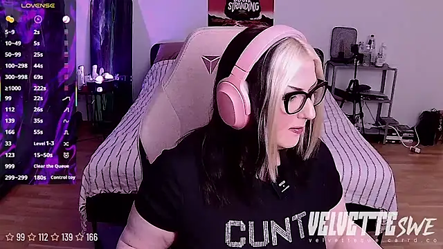 VelvetteSWE online show from June 30, 2026, 6:08 pm