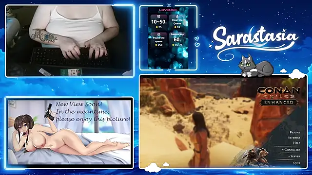 Snapshot of Sarastasia417 chatting on May 14, 2026, 11:40 am Sarastasia417 online show from May 14, 2026, 11:40 am