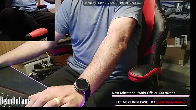 DeanonCam online show from January 14, 2026, 4:21 pm