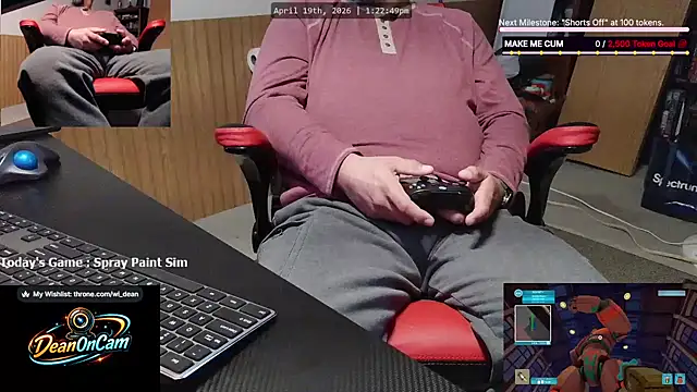 Snapshot of DeanonCam chatting on April 19, 2026, 6:10 pm DeanonCam online show from April 19, 2026, 6:10 pm