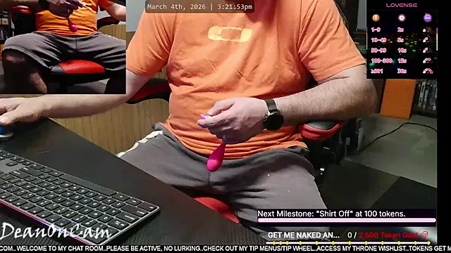 DeanonCam online show from March 4, 2026, 9:22 pm