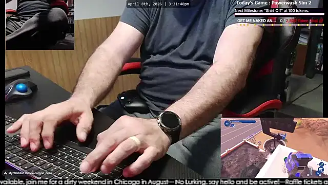 Snapshot of DeanonCam chatting on April 8, 2026, 8:32 pm DeanonCam online show from April 8, 2026, 8:32 pm