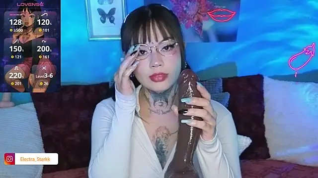 Electra Starkk online show from February 18, 2026, 8:16 pm