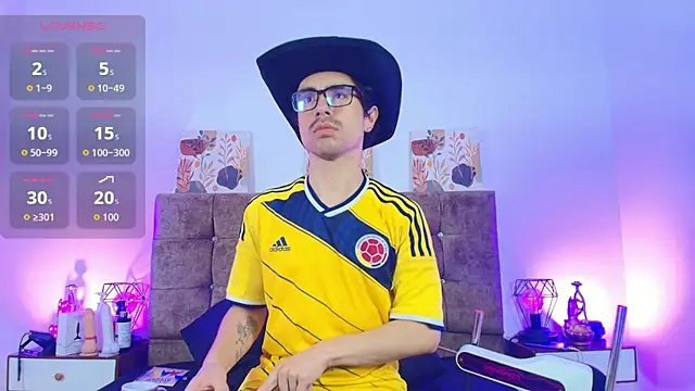 Ethan Briggs  online show from July 8, 2026, 3:51 am