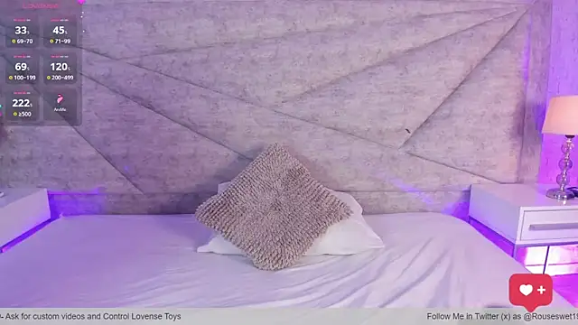 Snapshot of RousSweet- chatting on March 25, 2026, 9:35 pm RousSweet- online show from March 25, 2026, 9:35 pm