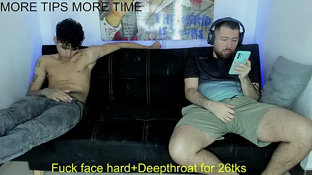 Snapshot of Thresomenmercy chatting on February 14, 2026, 7:25 pm Thresomenmercy online show from February 14, 2026, 7:25 pm