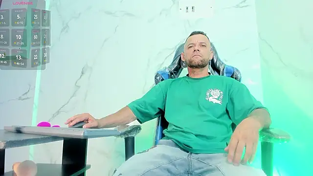 Snapshot of HardenedDad chatting on March 19, 2026, 7:36 pm HardenedDad online show from March 19, 2026, 7:36 pm