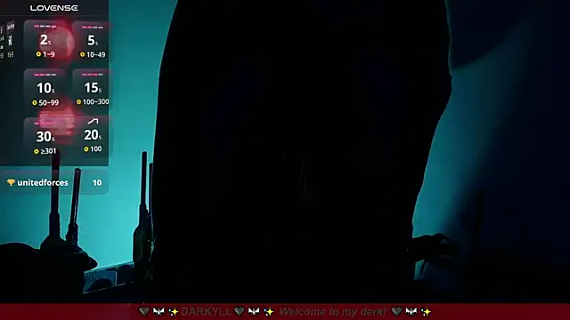 Darkyll33 online show from February 7, 2026, 1:24 am