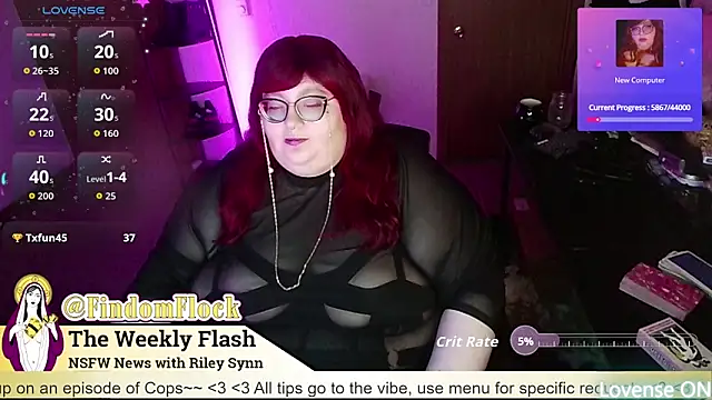 RileySynn online show from May 16, 2026, 6:23 am