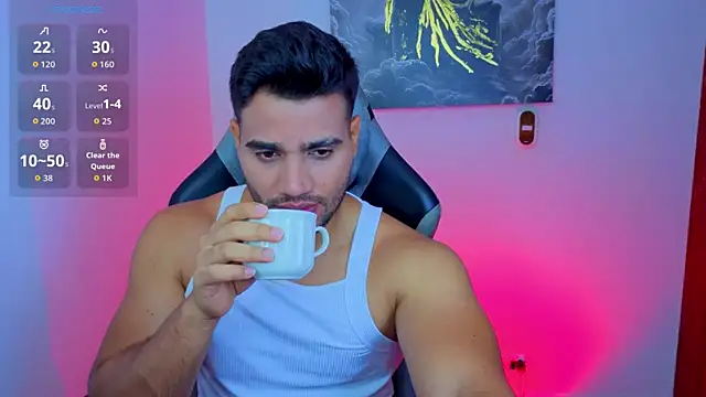 AndresRodriguez1 online show from June 7, 2026, 12:32 pm