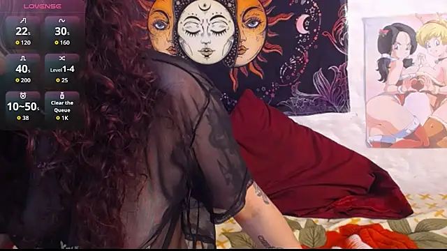 ViolettNyx online show from March 10, 2026, 1:15 pm