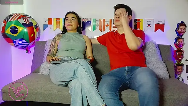 Violeta and Charlie online show from June 13, 2026, 5:22 pm
