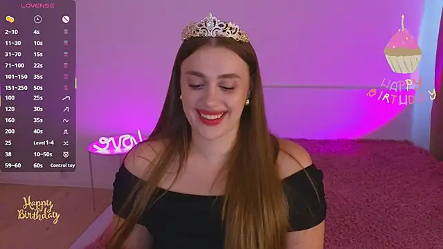 Milana Monroe online show from August 2, 2026, 3:31 pm