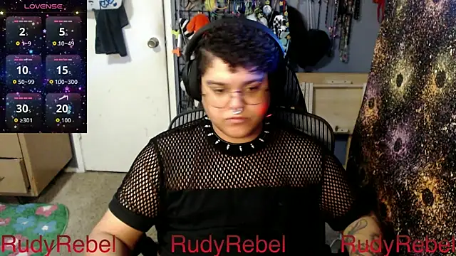 RudyRebel online show from February 26, 2026, 8:09 pm