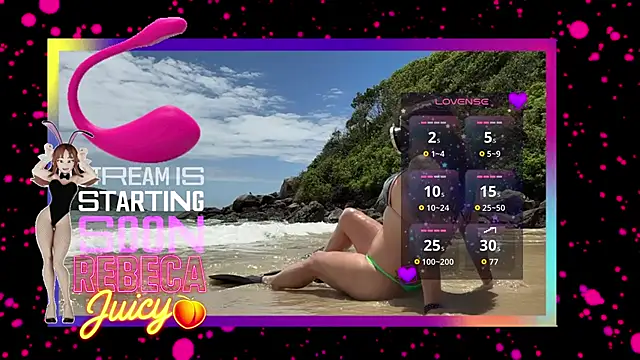 RebecaJuicyts online show from March 9, 2026, 3:59 pm