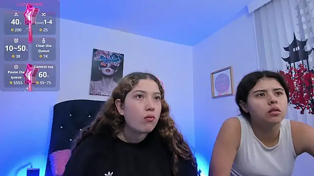 valeria and zoe online show from March 31, 2026, 1:46 pm