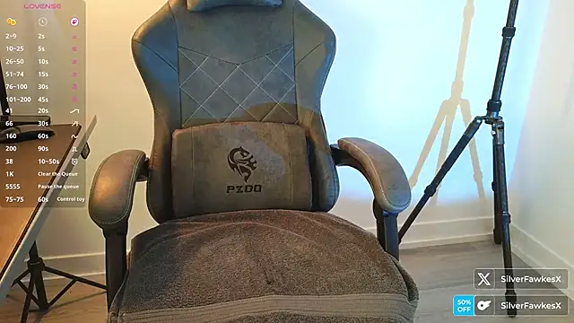 silverfawkesx online show from March 22, 2026, 2:51 pm