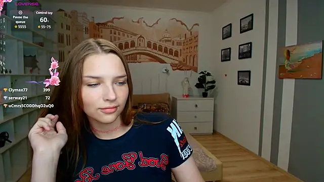 DariaAngels online show from August 1, 2026, 1:36 am