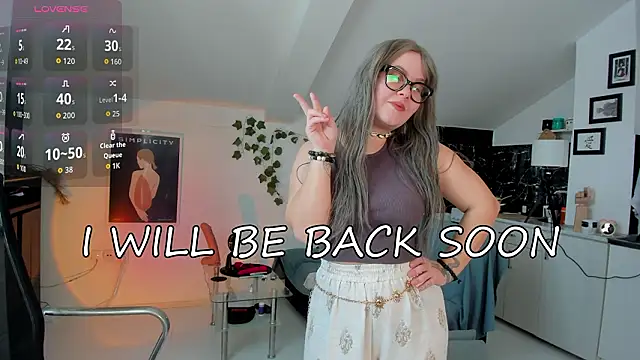 VexaVeylish online show from March 19, 2026, 12:38 pm