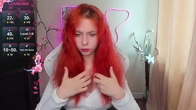 InfernoKitten online show from May 23, 2026, 1:04 am