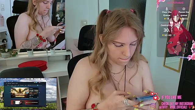 Snapshot of Tiffy_Rosee chatting on April 14, 2026, 7:02 am Tiffy Rosee online show from April 14, 2026, 7:02 am