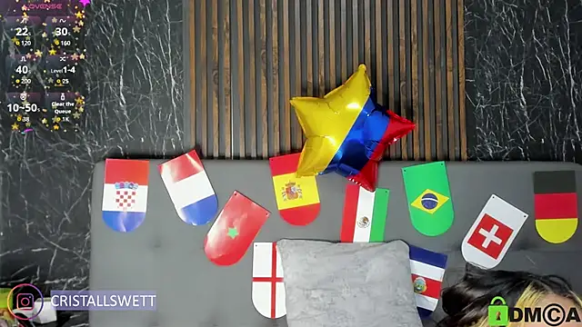 Snapshot of Cristall_swett chatting on June 28, 2026, 6:58 pm Cristall swett online show from June 28, 2026, 6:58 pm