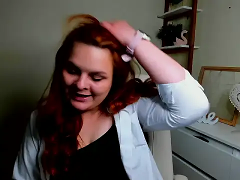 Snapshot of GingerKitten1 chatting on June 5, 2026, 12:55 pm GingerKitten1 online show from June 5, 2026, 12:55 pm