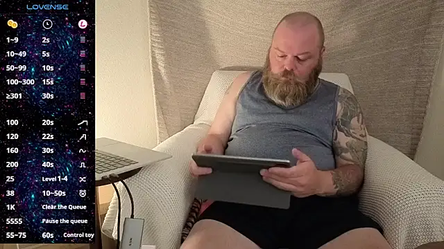 TeddyBearBrian online show from July 25, 2026, 3:47 am