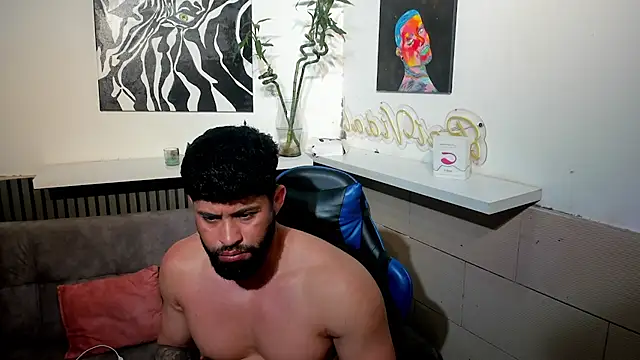 RikyAaron online show from July 8, 2026, 1:19 am