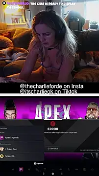 Snapshot of charlieforde chatting on July 23, 2026, 2:20 am charlieforde online show from July 23, 2026, 2:20 am