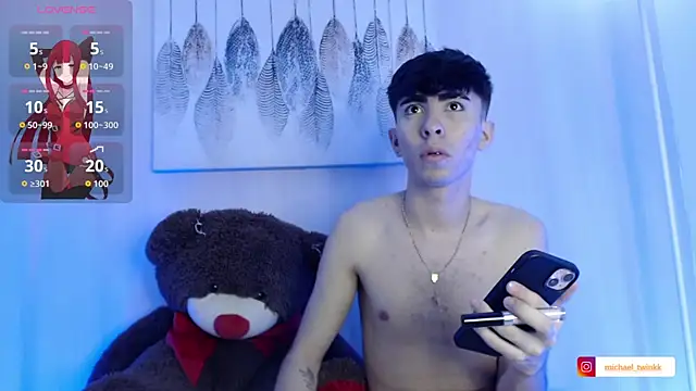 Michaell and twink online show from July 20, 2026, 8:44 pm