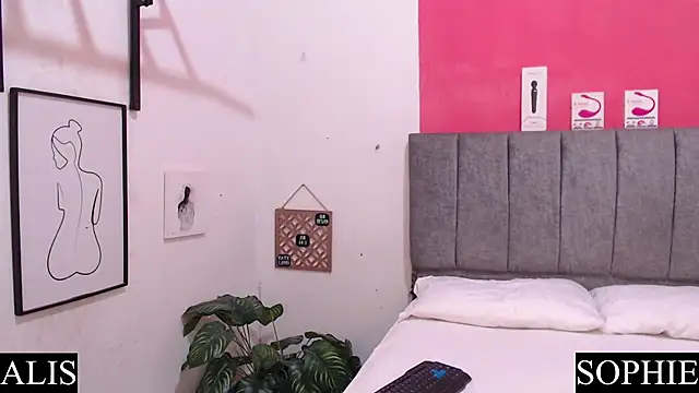 Snapshot of Sophie_And_Alis chatting on February 26, 2025, 10:38 am Sophie And Alis online show from February 26, 2025, 10:38 am