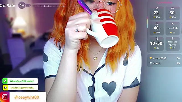 Snapshot of HOTnWILDalice chatting on August 3, 2026, 9:59 am HOTnWILDalice online show from August 3, 2026, 9:59 am