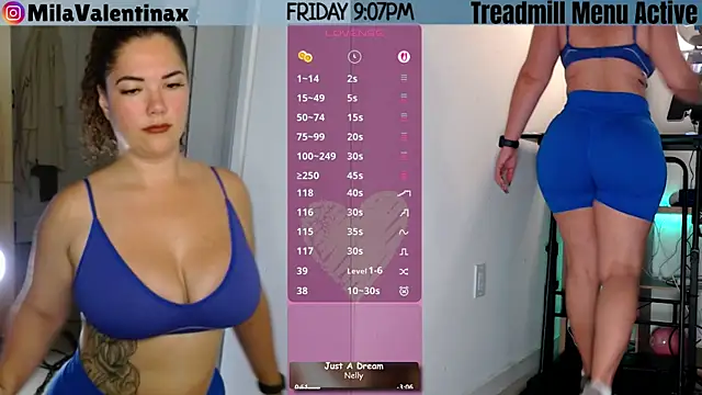Snapshot of MilaValentina chatting on April 18, 2026, 1:08 am MilaValentina online show from April 18, 2026, 1:08 am