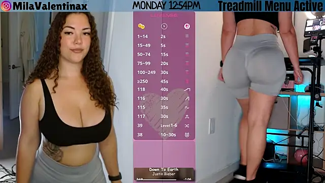 Snapshot of MilaValentina chatting on April 13, 2026, 4:55 pm MilaValentina online show from April 13, 2026, 4:55 pm