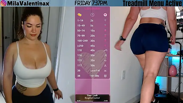 MilaValentina online show from March 27, 2026, 11:38 pm