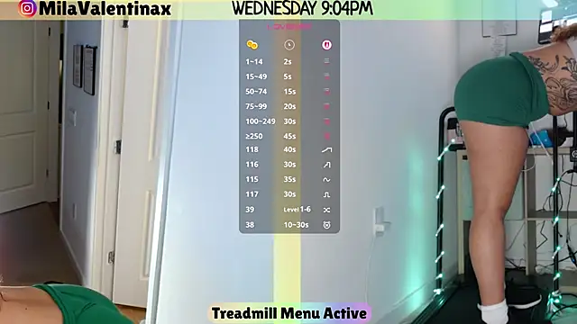 MilaValentina online show from September 11, 2025, 1:05 am