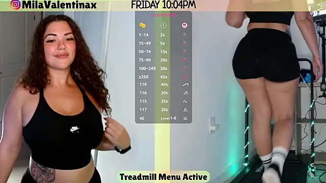 MilaValentina online show from September 20, 2025, 2:05 am