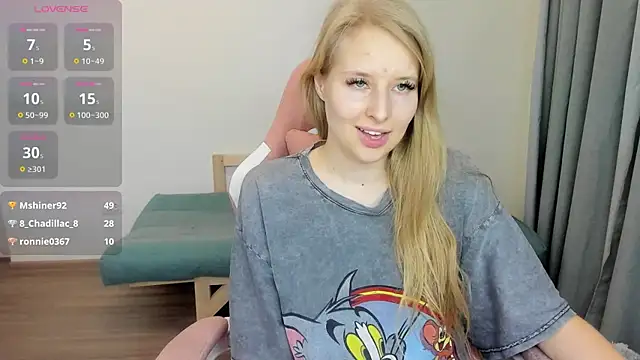 Jessy Ginger online show from March 9, 2025, 3:38 pm
