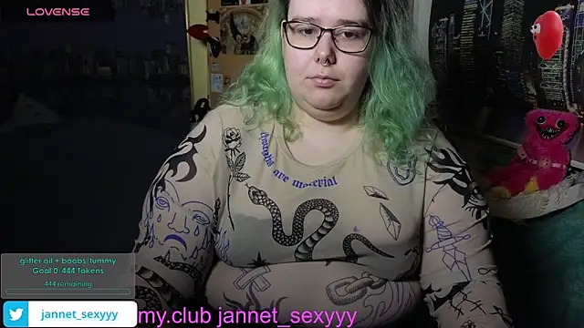 JannetPie online show from February 28, 2026, 11:26 pm