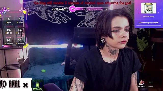 Snapshot of Dark__Elf chatting on June 21, 2026, 9:20 pm Dark Elf online show from June 21, 2026, 9:20 pm