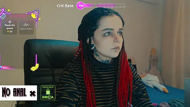 Snapshot of Dark__Elf chatting on October 7, 2025, 9:27 pm Dark Elf online show from October 7, 2025, 9:27 pm