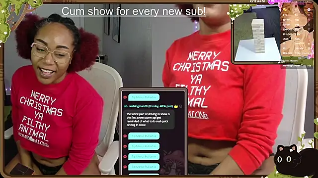 Snapshot of Cheybaaee chatting on November 30, 2025, 6:41 pm Cheybaaee online show from November 30, 2025, 6:41 pm