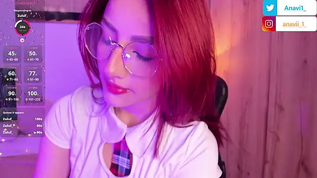 Snapshot of Anavi_ chatting on February 4, 2025, 7:55 pm Anavi online show from February 4, 2025, 7:55 pm
