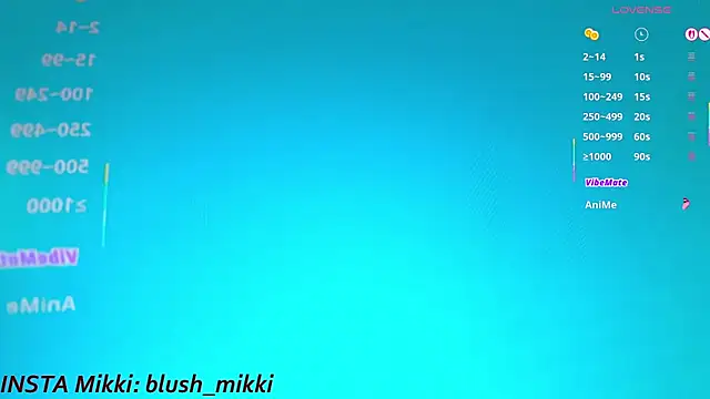 mikkixmeow online show from May 11, 2026, 2:45 pm