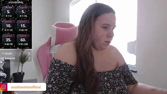 Snapshot of AureliaWinter chatting on February 2, 2025, 10:35 am AureliaWinter online show from February 2, 2025, 10:35 am