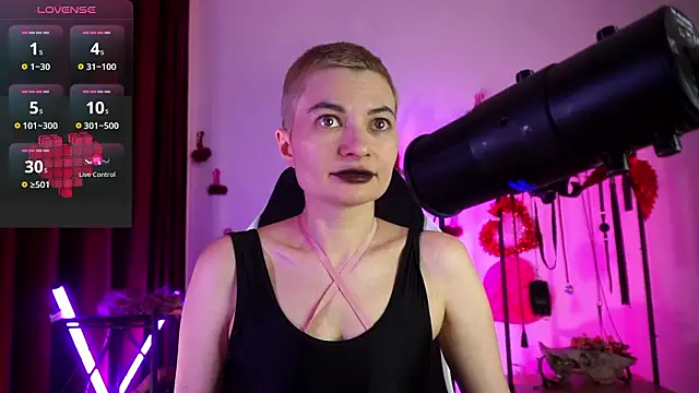 CyberXGoddess online show from February 15, 2026, 8:46 am