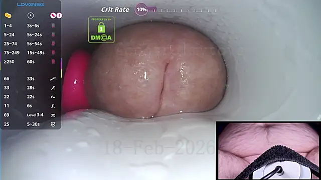 Snapshot of controlmytoys chatting on February 18, 2026, 9:33 pm controlmytoys online show from February 18, 2026, 9:33 pm